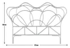 Habitat Asri Rattan Headboard - Double -Cooking and dining Shop 8837598 R Z020A