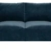 Habitat Julien Velvet 2 Seater Sofa - Navy Blue