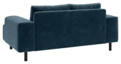 Habitat Julien Velvet 2 Seater Sofa - Navy Blue -Cooking and dining Shop 8863524 R Z004A
