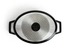 Habitat 3.6 Litre Cast Aluminium Casserole Dish - Black -Cooking and dining Shop 8884417 R Z004A