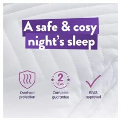 Slumberdown Warm And Cosy Electric Underblanket - Single -Cooking and dining Shop 8888602 R Z010A