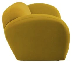 Habitat Layla Velvet 3 Seater Sofa - Yellow -Cooking and dining Shop 8889797 R Z004A