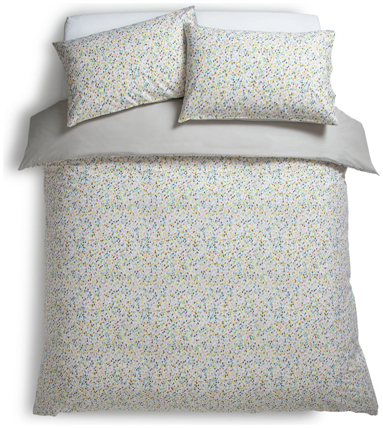 Habitat Cotton Angelica Dots Multicolour Bedding Set -Single 3 Habitat Cotton Angelica Dots Multicolour Bedding Set -Single - Image 3