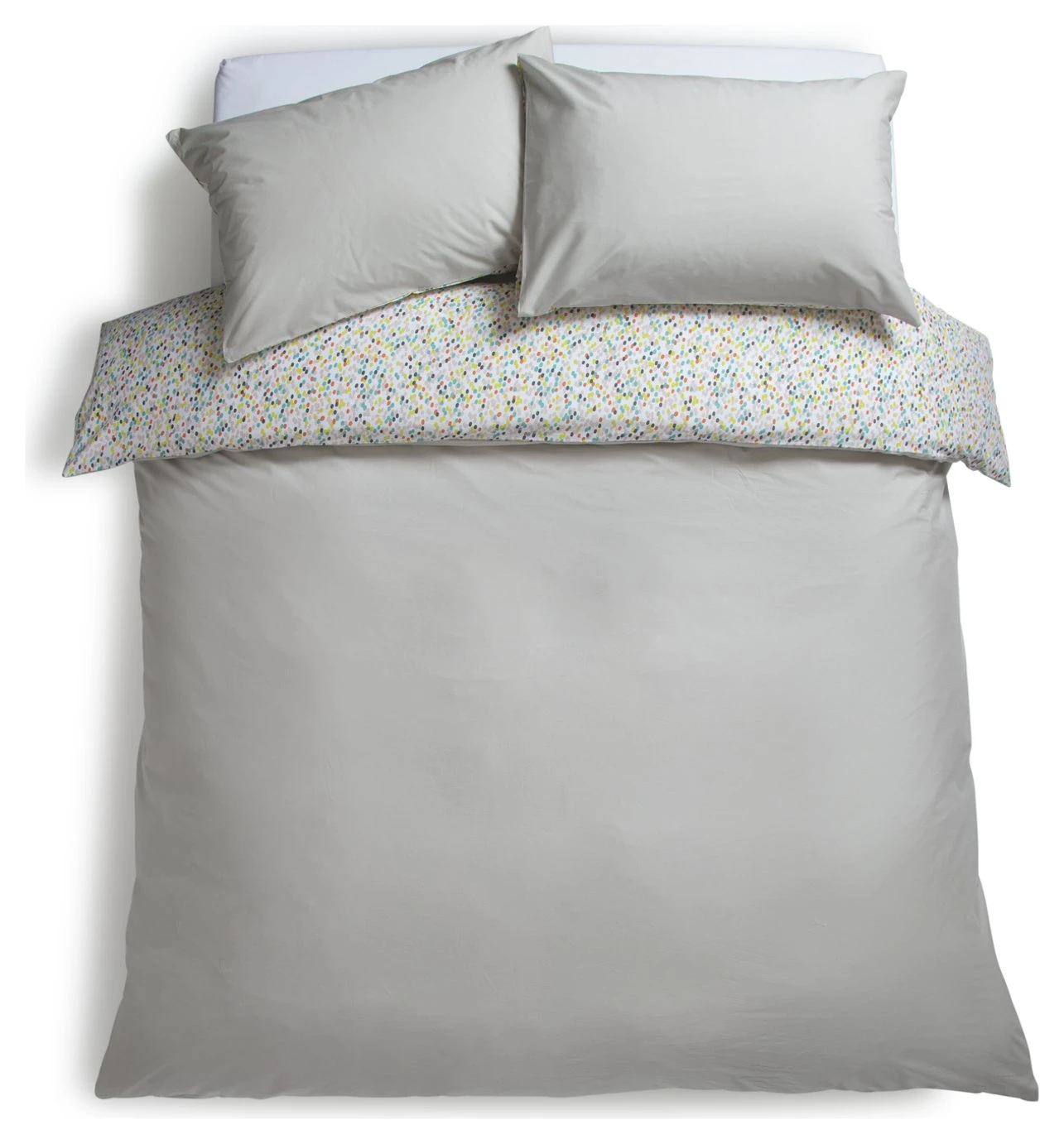 Habitat Cotton Angelica Dots Multicolour Bedding Set -Single 5 Habitat Cotton Angelica Dots Multicolour Bedding Set -Single - Image 5