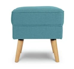 Habitat Callie Fabric Footstool - Teal -Cooking and dining Shop 8905327 R Z003A