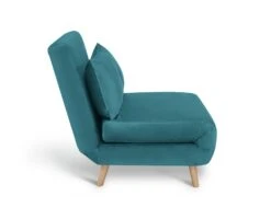 Habitat Roma Small Double Velvet Chairbed - Teal 11 Habitat Roma Small Double Velvet Chairbed - Teal -Cooking and dining Shop 8921758 R Z004A