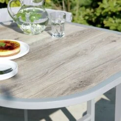 Habitat Nordic 4 Seater Rattan Patio Set - Grey -Cooking and dining Shop 8925620 R Z003C