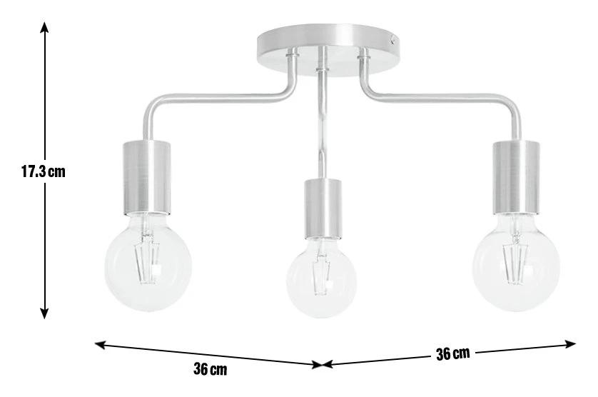 Habitat Rayner Steel LED Flush Ceiling Light - Rosegold 3 Habitat Rayner Steel LED Flush Ceiling Light - Rosegold - Image 3
