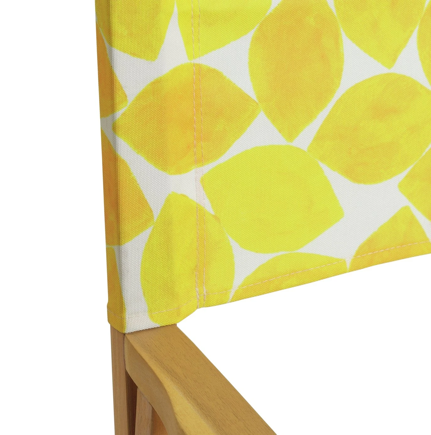 Habitat Folding Wooden Director Chair - Yellow 7 Habitat Folding Wooden Director Chair - Yellow - Image 7