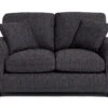Habitat Lisbon Fabric 2 Seater Sofa - Charcoal
