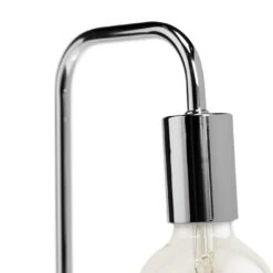 Habitat Rayner Steel LED Table Lamp - Chrome -Cooking and dining Shop 8959328 R Z002A