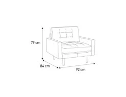 Habitat Fenner Velvet Fabric Armchair - Orange 13 Habitat Fenner Velvet Fabric Armchair - Orange -Cooking and dining Shop 8962982 R E020