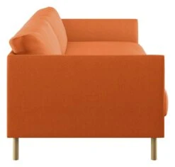 Habitat Hyde 3 Seater Fabric Sofa Bed - Orange -Cooking and dining Shop 8972219 R Z004A