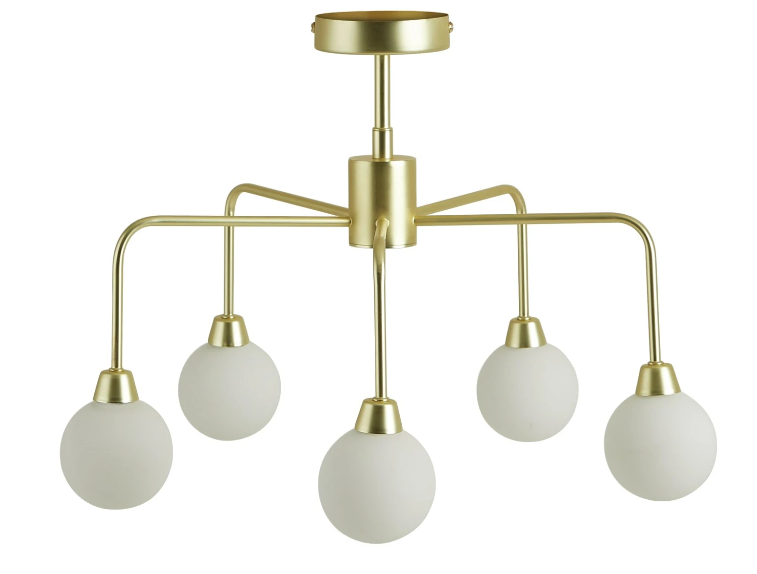 Habitat Boyd Flush Ceiling Light - Brass 4 Habitat Boyd Flush Ceiling Light - Brass - Image 4