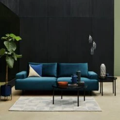 Habitat Julien Fabric 3 Seater Sofa - Charcoal -Cooking and dining Shop 8984331 R Z002C