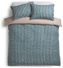 Habitat Cotton Scallop Teal Reversible Bedding Set - Double 11 Habitat Cotton Scallop Teal Reversible Bedding Set - Double -Cooking and dining Shop 8985684 R Z002A
