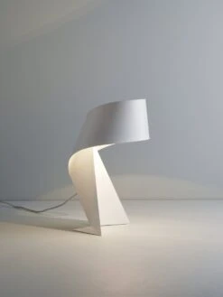 Habitat Ribbon Mini Metal Table Lamp - White -Cooking and dining Shop 8989563 R Z002A