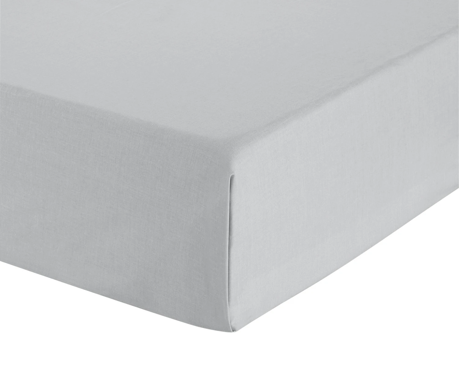 Habitat Cotton Rich Plain Dove Grey Flat Sheet - Single 1 Habitat Cotton Rich Plain Dove Grey Flat Sheet - Single