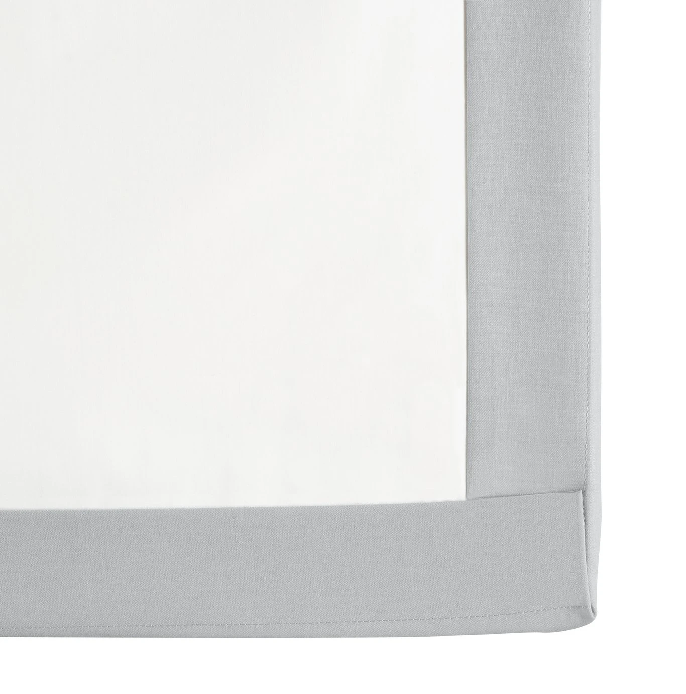 Habitat Cotton Rich Plain Dove Grey Flat Sheet - Single 2 Habitat Cotton Rich Plain Dove Grey Flat Sheet - Single - Image 2