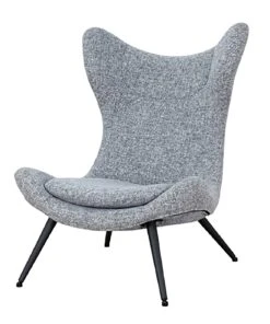 Habitat Robbie Fabric Accent Chair - Grey -Cooking and dining Shop 9134362 R Z002A