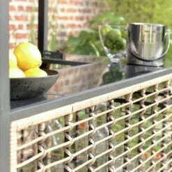 Habitat Beach Bar Gazebo With Stools - Natural -Cooking and dining Shop 9139941 R Z010C