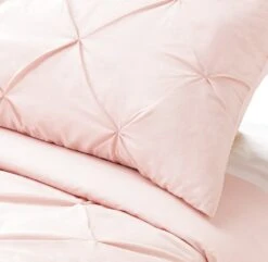Habitat Hadley Pintuck Blush Pink Bedding Set - Double -Cooking and dining Shop 9161397 R Z003A