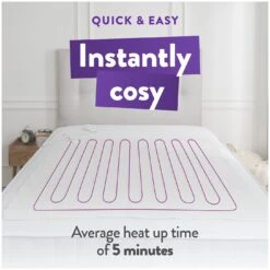 Slumberdown Essentials Electric Underblanket - Small Double -Cooking and dining Shop 9169131 R Z005A