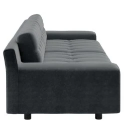 Habitat Hendricks Velvet 4 Seater Sofa - Dark Grey -Cooking and dining Shop 9176368 R Z004A