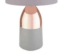 Habitat Pluto Touch Table Lamp - Copper & Grey -Cooking and dining Shop 9179846 R Z003A