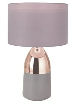 Habitat Pluto Touch Table Lamp - Copper & Grey -Cooking and dining Shop 9179846 R Z005A