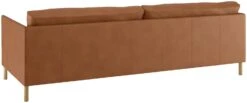 Habitat Hyde 3 Seater Leather Sofa Bed - Tan -Cooking and dining Shop 9185005 R Z005A