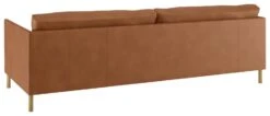 Habitat Hyde 3 Seater Leather Sofa Bed - Tan -Cooking and dining Shop 9185005 R Z008A