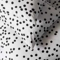 Habitat Cotton Dot Penny White & Black Bedding Set - Single 9 Habitat Cotton Dot Penny White & Black Bedding Set - Single -Cooking and dining Shop 9199747 R Z003A