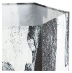 Habitat Whiteleaf Printed Column Floor Lamp - Black & White -Cooking and dining Shop 9201910 R Z002A