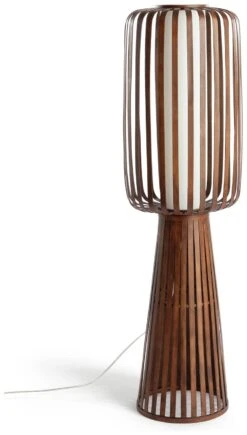 Habitat Achille Floor Lamp - Walnut -Cooking and dining Shop 9202483 R Z002A