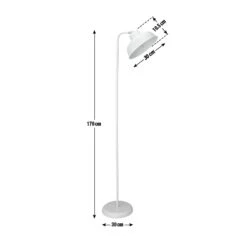 Habitat Benson Floor Lamp - Mustard -Cooking and dining Shop 9210114 R Z020A