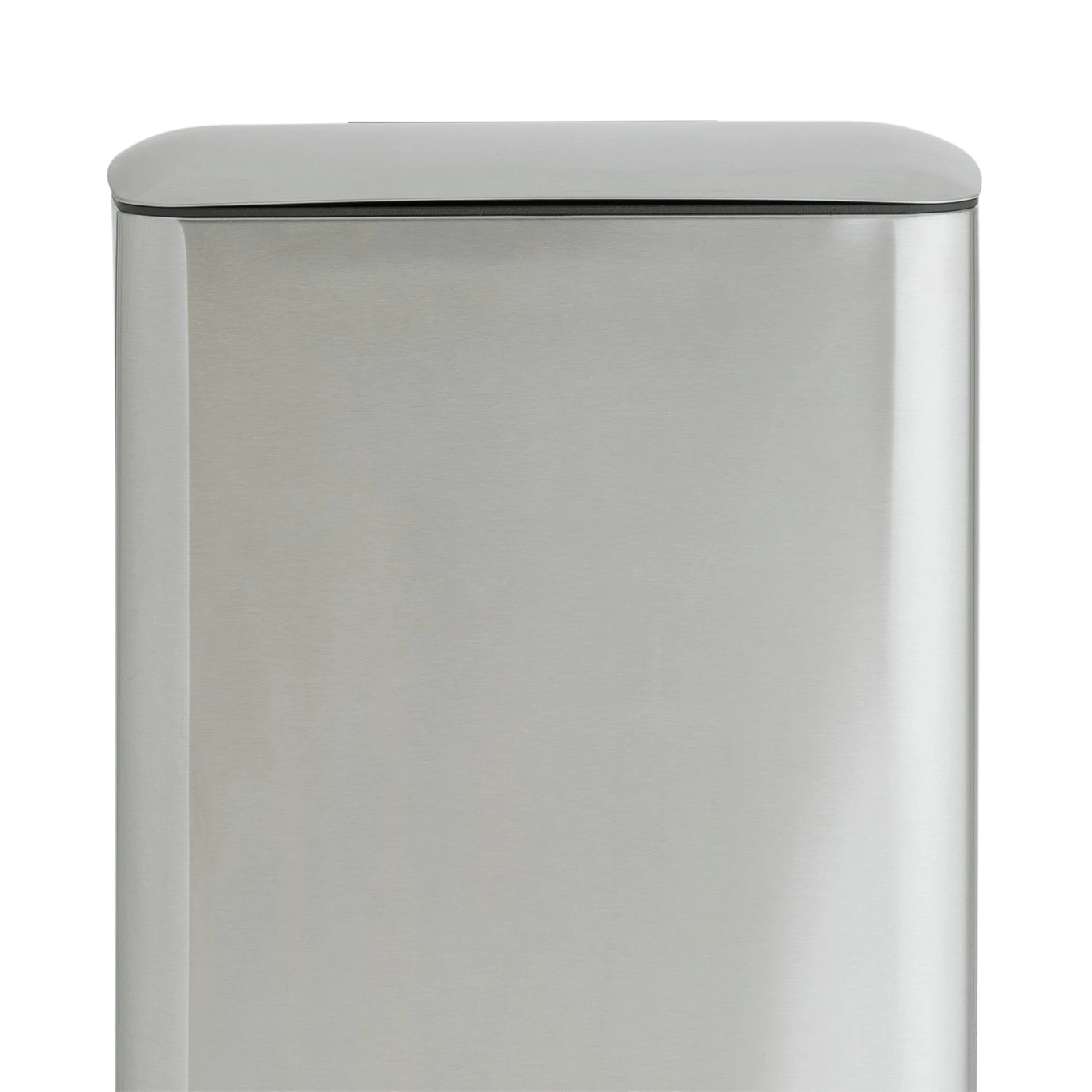 Habitat 30 Litre Modern Rectangular Bin - Silver 5 Habitat 30 Litre Modern Rectangular Bin - Silver - Image 5