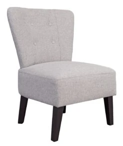 Habitat Delilah Fabric Cocktail Chair - Light Grey 11 Habitat Delilah Fabric Cocktail Chair - Light Grey -Cooking and dining Shop 9221433 R Z004A