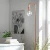 Habitat Rayner Floor Lamp - Rose Gold