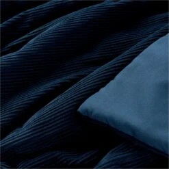 Habitat Studio Ribbed Throw - Navy Blue -Cooking and dining Shop 9244001 R Z002A