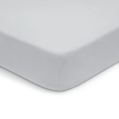 Best Seller 1 Habitat Washed Plain White Fitted Sheet - Single