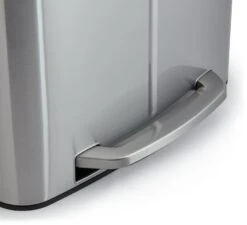 Habitat 40 Litre Recycling Bin - Stainless Steel -Cooking and dining Shop 9307498 R Z003A