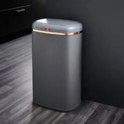 Tower 58 Liter Cavaletto Sensor Bin - Grey -Cooking and dining Shop 9308899 R Z005A
