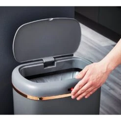 Tower 58 Liter Cavaletto Sensor Bin - Grey -Cooking and dining Shop 9308899 R Z006A