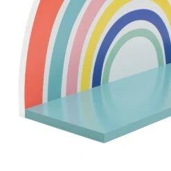 Habitat MDF Rainbow Wall Shelf - Multicoloured -Cooking and dining Shop 9310272 R Z002A