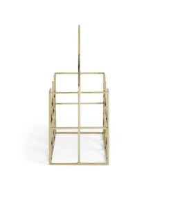 Habitat Japonica 5 Bottle Stainless Steel Wine Rack -Cooking and dining Shop 9311013 R Z004A