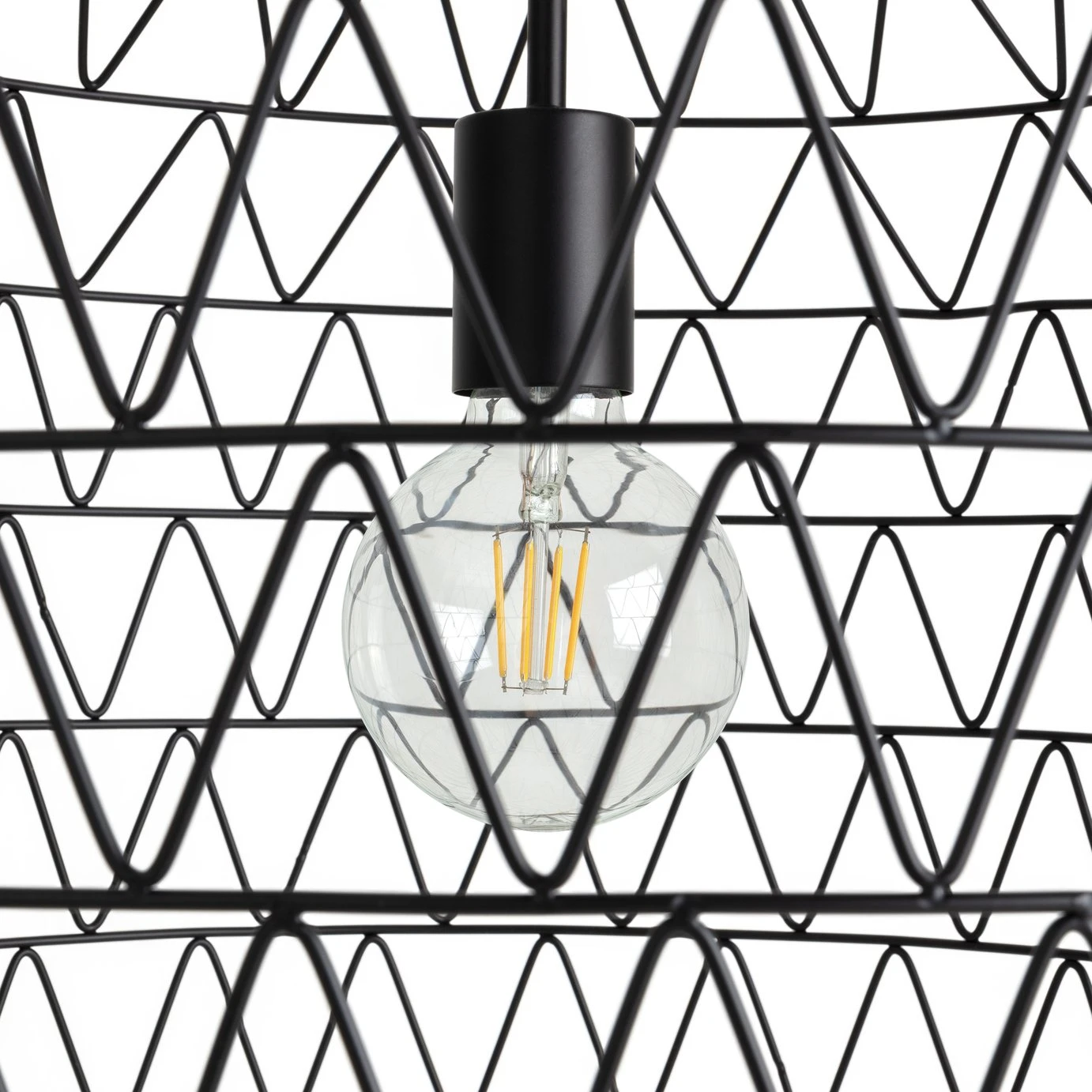 Habitat Moore Ceiling Light - Black 2 Habitat Moore Ceiling Light - Black - Image 2