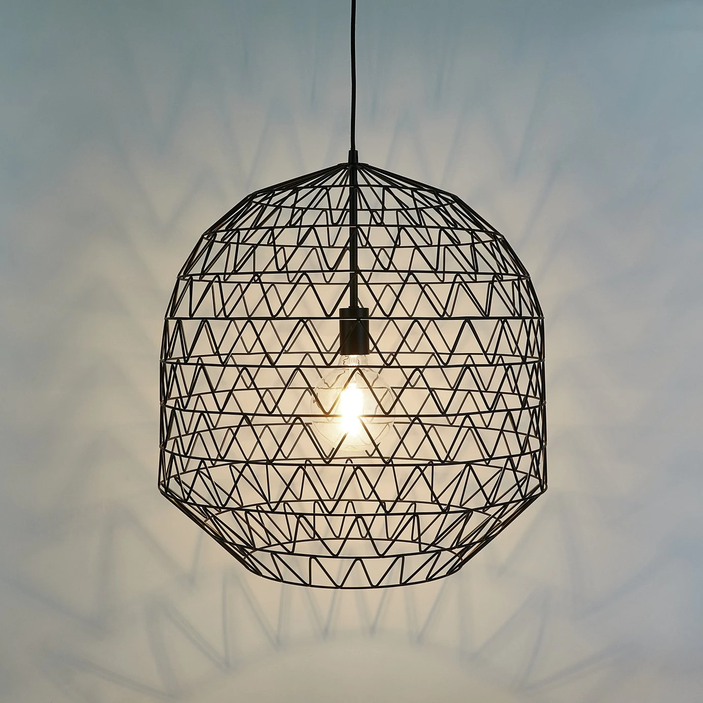 Habitat Moore Ceiling Light - Black 4 Habitat Moore Ceiling Light - Black - Image 4