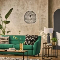 Habitat Moore Ceiling Light - Black 9 Habitat Moore Ceiling Light - Black -Cooking and dining Shop 9312926 R Z004C