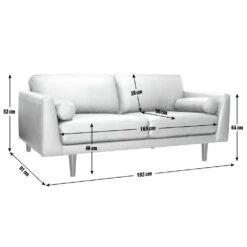 Habitat Jackson Leather 3 Seater Sofa - Tan 13 Habitat Jackson Leather 3 Seater Sofa - Tan -Cooking and dining Shop 9335147 R E020